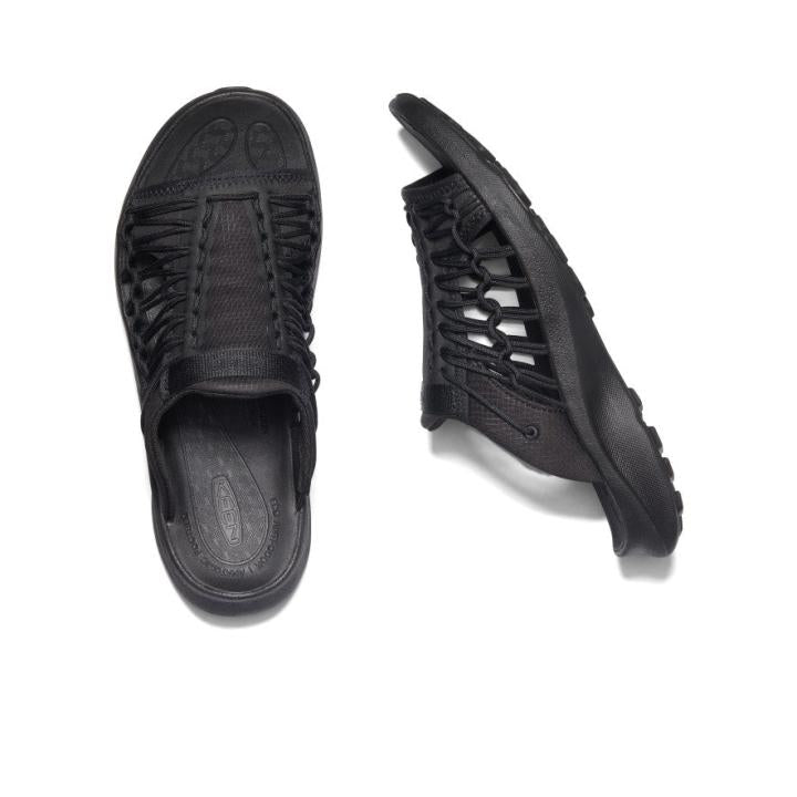 Black Slide Shoes - UNEEK SNK Slide | Men KEEN Sandals