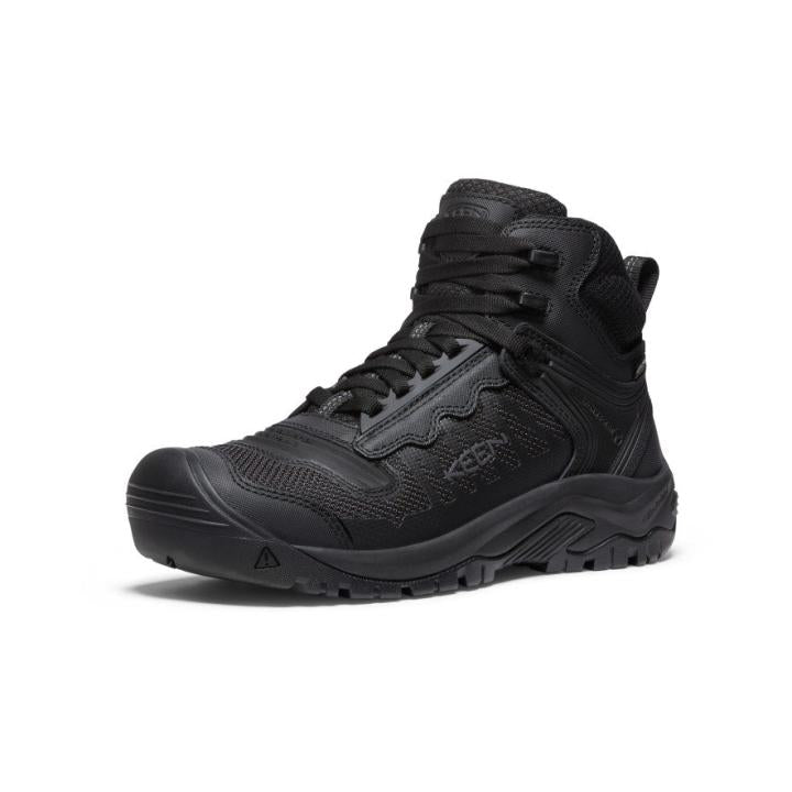 Black Work Boots, Soft Toe - Reno Mid KBF WP | Men KEEN Boots