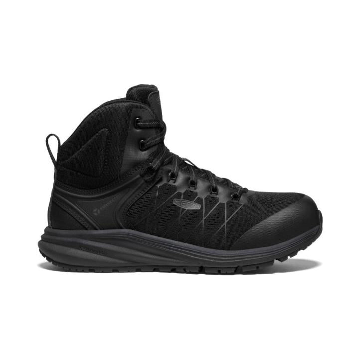 Black Work Sneakers - Vista Energy Mid Int. Met | Men KEEN Boots