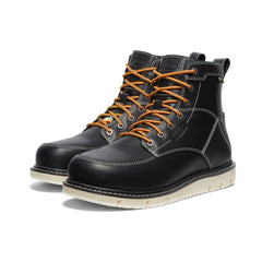 Black Work Wedge Boots - CSA San Jose 6" WP | Men KEEN Boots