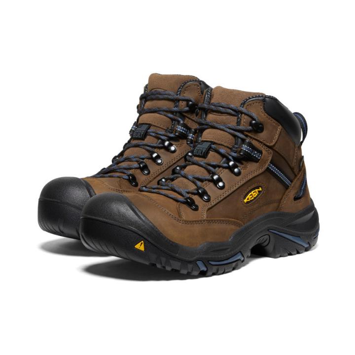 Braddock Mid AL Work Boots - Waterproof, Steel Toe Boots | Men KEEN Boots