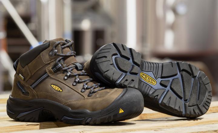 Braddock Mid AL Work Boots - Waterproof, Steel Toe Boots | Men KEEN Boots