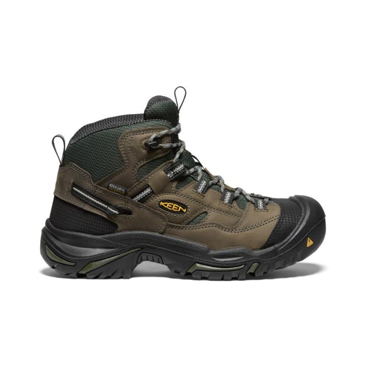 Braddock Mid Waterproof Work Boots - Steel Toe Boots | Men KEEN Boots