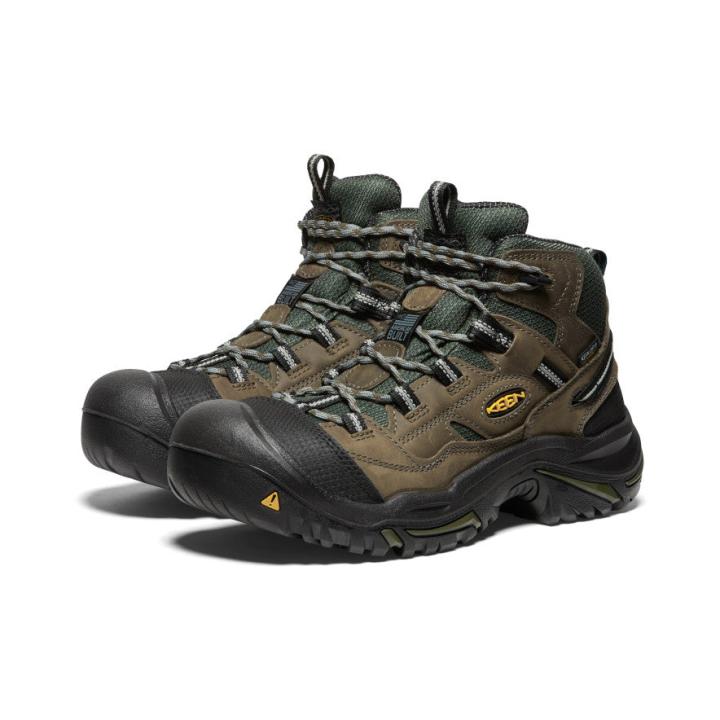 Braddock Mid Waterproof Work Boots - Steel Toe Boots | Men KEEN Boots