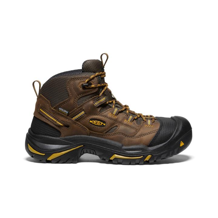 Braddock Mid Waterproof Work Boots - Steel Toe Boots | Men KEEN Boots