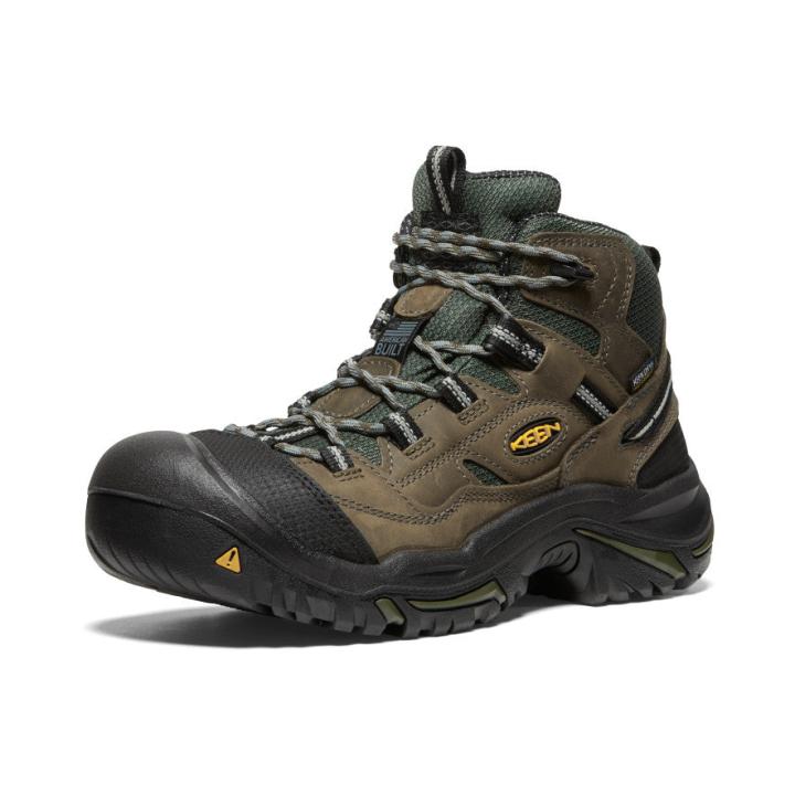 Braddock Mid Waterproof Work Boots - Steel Toe Boots | Men KEEN Boots