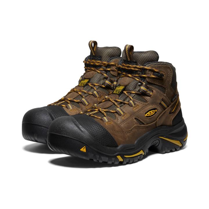 Braddock Mid Work Boots - Waterproof &amp; Soft Toe Boots | Men KEEN Boots