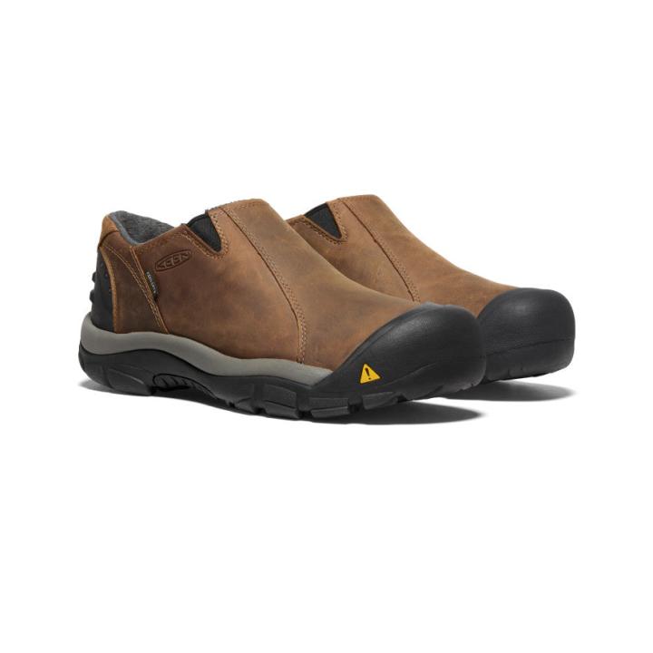Brixen Low Slip-On Shoes - Waterproof | Men KEEN Winter