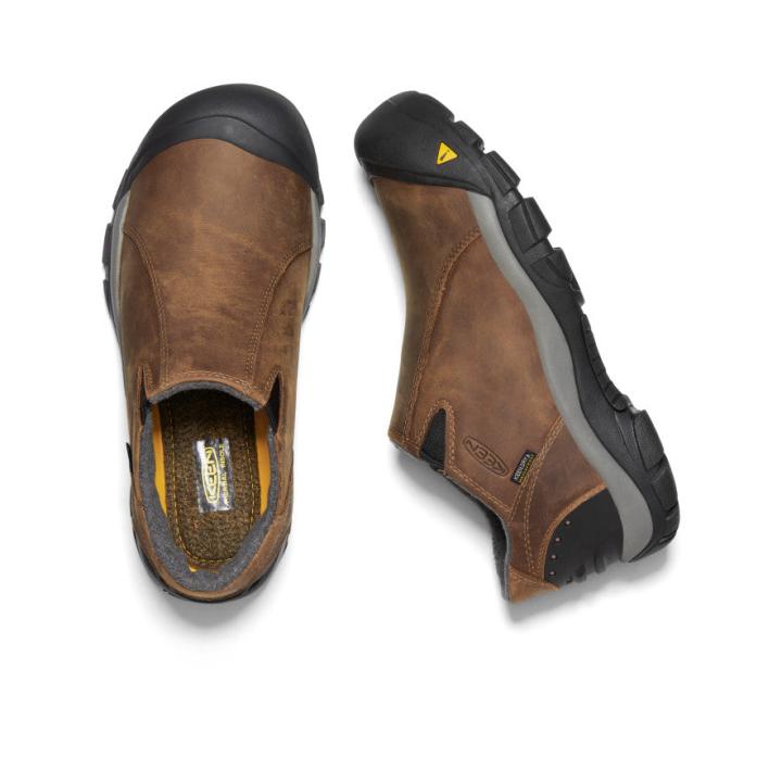 Brixen Low Slip-On Shoes - Waterproof | Men KEEN Winter