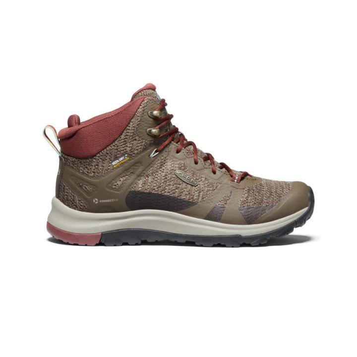 Brown Hiking Boots - Terradora II Mid WP | Women KEEN Boots