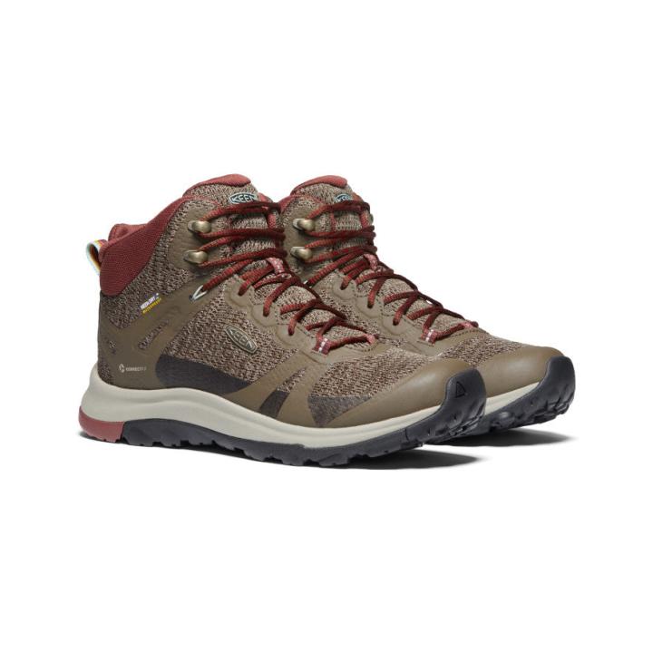 Brown Hiking Boots - Terradora II Mid WP | Women KEEN Boots