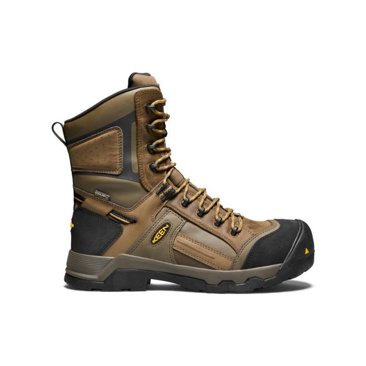 Brown Work Boots - CSA Davenport 8" 200G | Men KEEN Winter