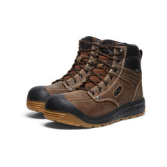 Brown Work Boots - Fort Wayne 6" WP Soft Toe | Men KEEN Boots