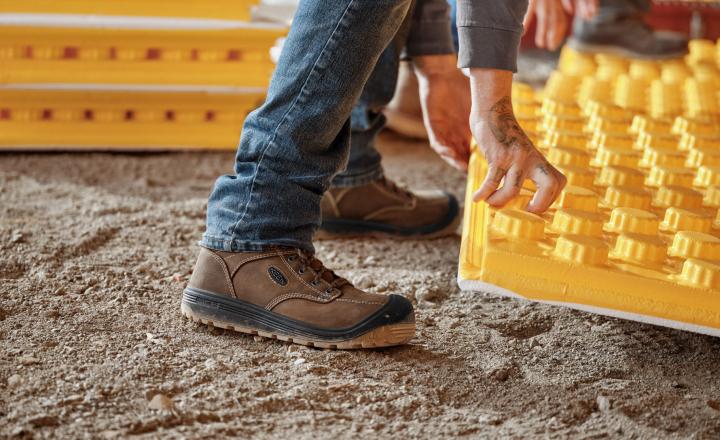 Brown Work Boots - Fort Wayne 6" WP Soft Toe | Men KEEN Boots