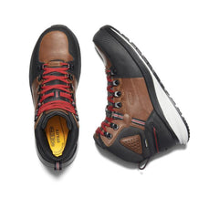 Brown Work Boots - Red Hook Mid WP | Men KEEN Boots