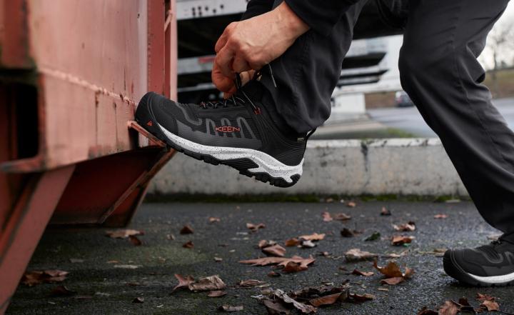 Brown Work Sneakers - Reno KBF WP | Men KEEN Shoes