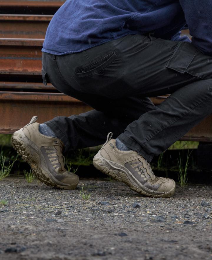 Brown Work Sneakers - Reno KBF WP | Men KEEN Shoes