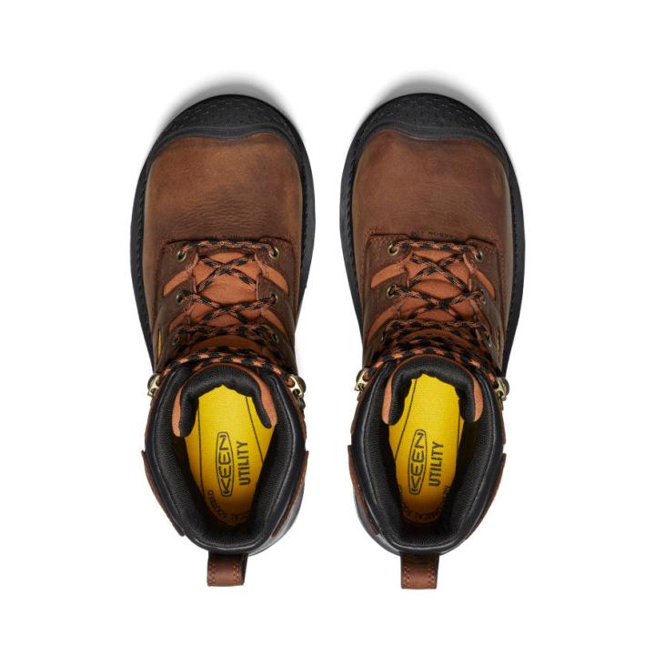 Camden 6" Waterproof INT Met Carbon-Fiber Toe Work Boot | Men KEEN Boots