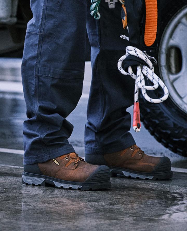 Camden 6" Waterproof INT Met Carbon-Fiber Toe Work Boot | Men KEEN Boots