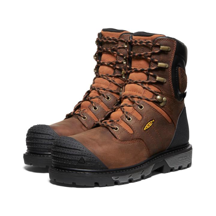Camden 8" Waterproof Boot (Carbon-Fiber Toe) | Men KEEN Boots