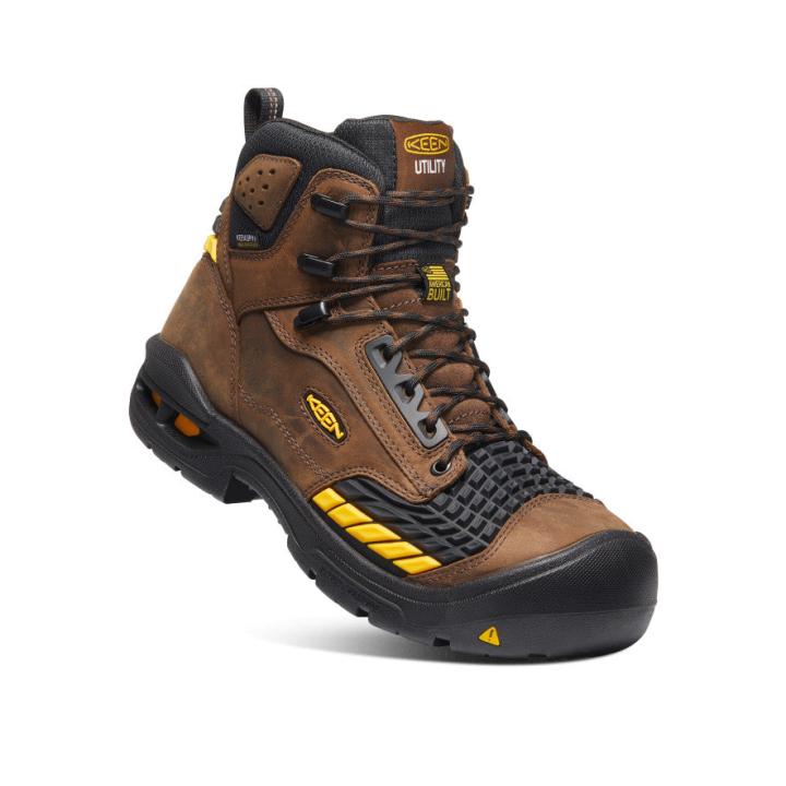 Carbon-Fiber Toe Work Boots - Troy 6" | Men KEEN Boots