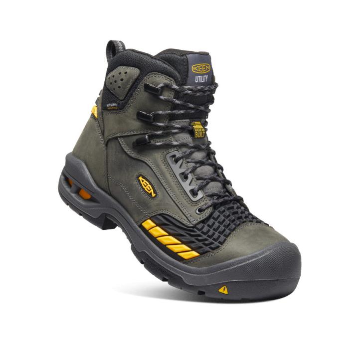 Carbon-Fiber Toe Work Boots - Troy 6" | Men KEEN Boots