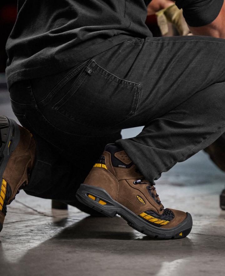 Carbon-Fiber Toe Work Boots - Troy 6" | Men KEEN Boots