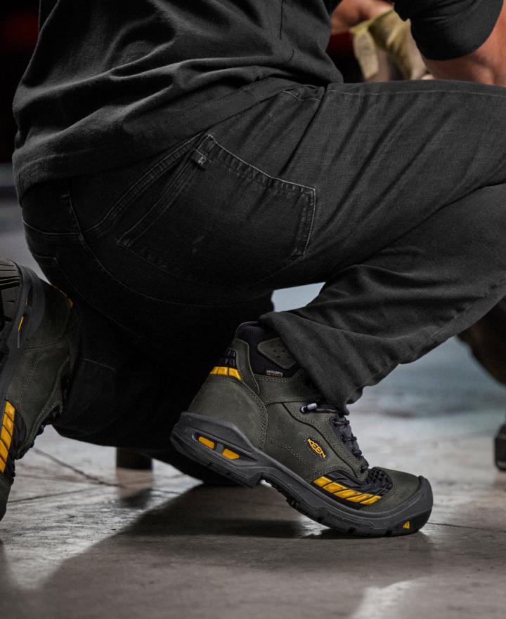 Carbon-Fiber Toe Work Boots - Troy 6" | Men KEEN Boots