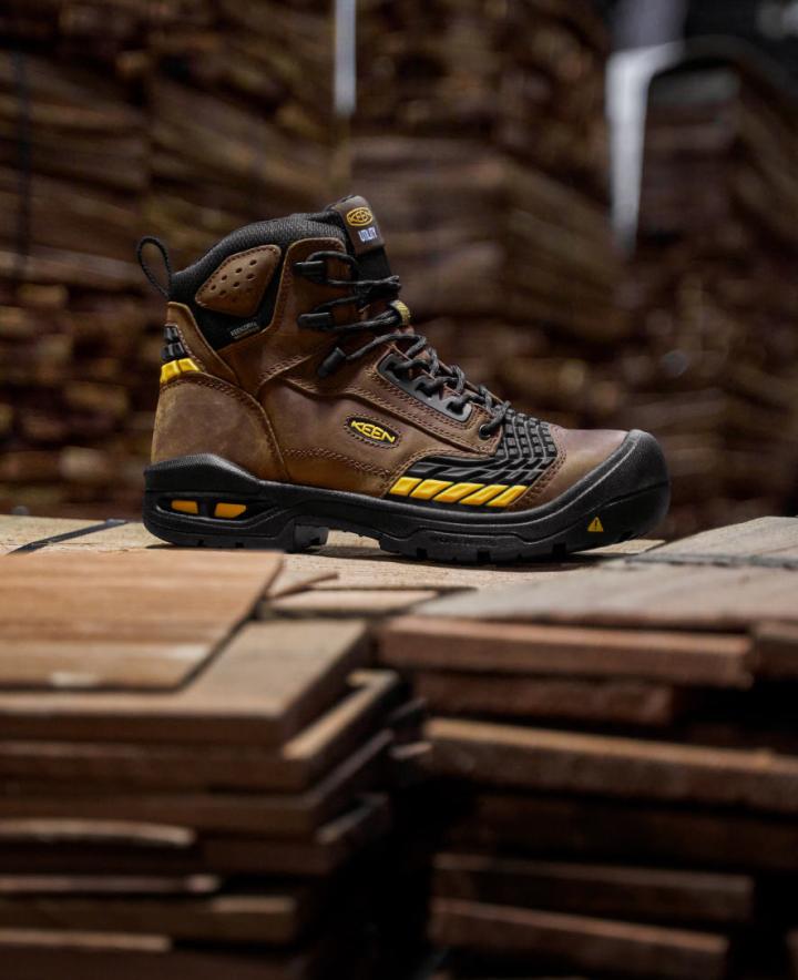 Carbon-Fiber Toe Work Boots - Troy 6" | Men KEEN Boots