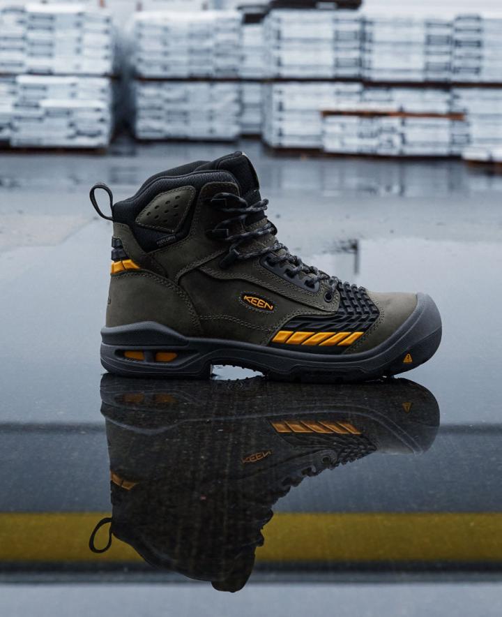 Carbon-Fiber Toe Work Boots - Troy 6" | Men KEEN Boots