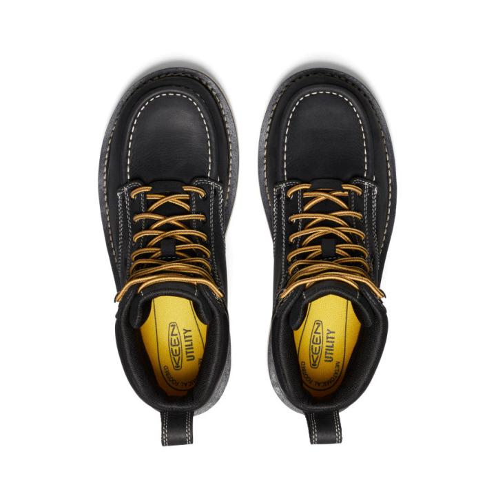 Cincinnati 6" Waterproof 90° Heel Boot (Carbon-Fiber Toe) | Men KEEN Boots