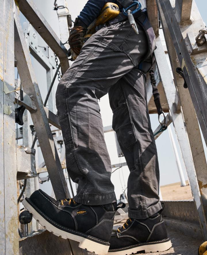 Cincinnati 6" Waterproof 90° Heel Boot (Carbon-Fiber Toe) | Men KEEN Boots