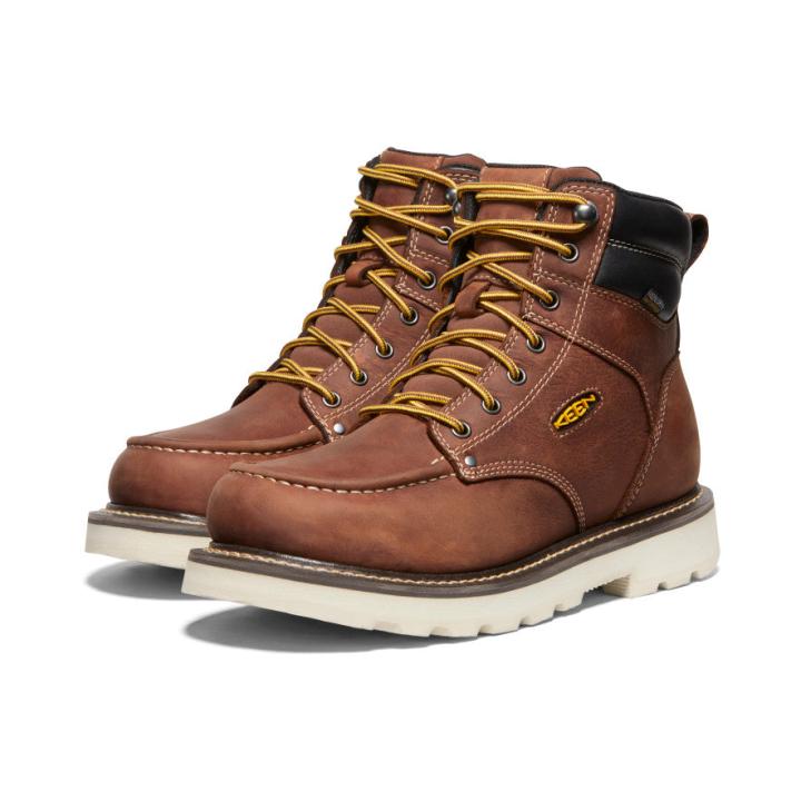 Cincinnati 6" Waterproof 90° Heel Boot (Soft Toe) | Men KEEN Boots
