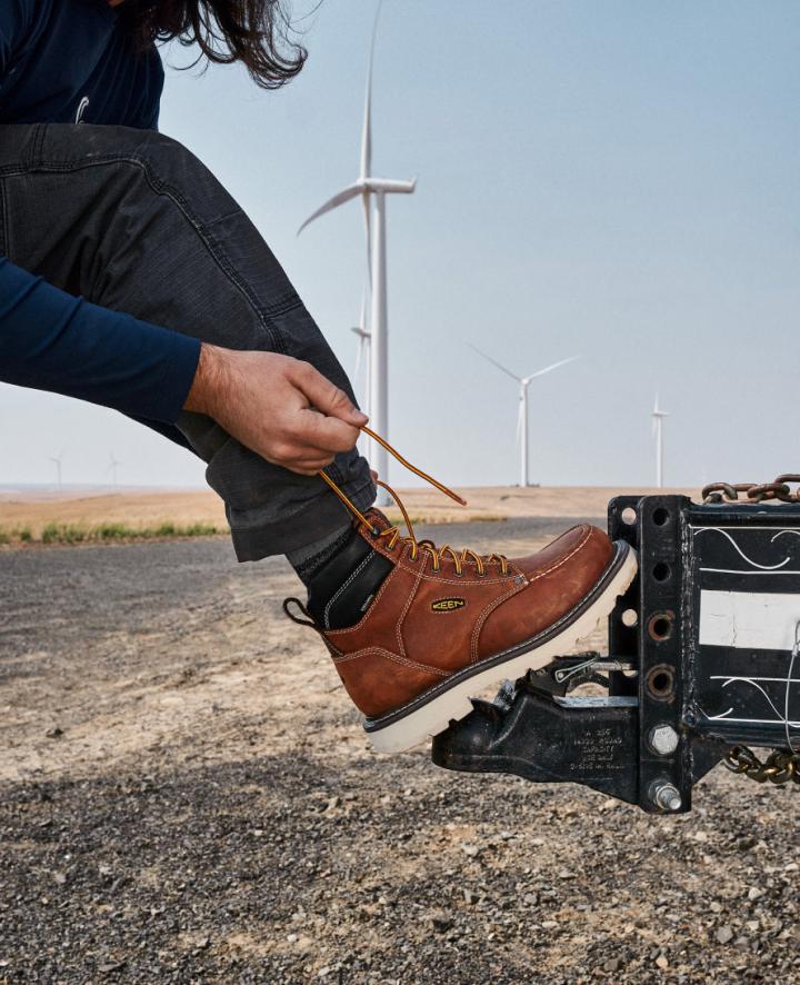 Cincinnati 6" Waterproof 90° Heel Boot (Soft Toe) | Men KEEN Boots