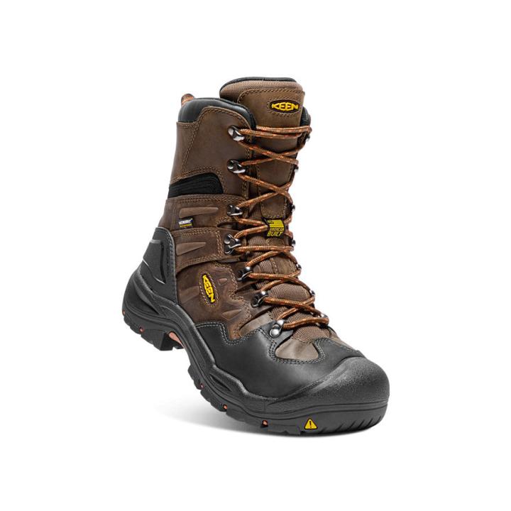Coburg 8" Waterproof Work Boots - Steel Toe &amp; American Built | Men KEEN Boots