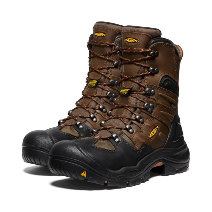Coburg 8" Waterproof Work Boots - Steel Toe &amp; American Built | Men KEEN Boots