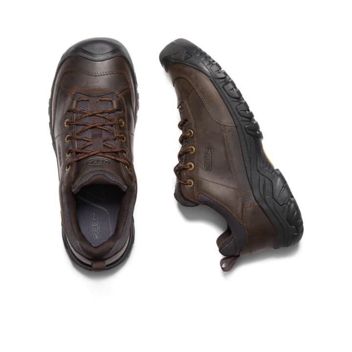 Dark Brown Leather Oxfords - Targhee III | Men KEEN Shoes