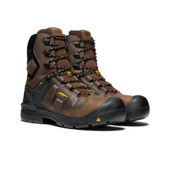 Dover 8" Waterproof Boot (Carbon-Fiber Toe) Dark Earth/Black | Men KEEN Boots