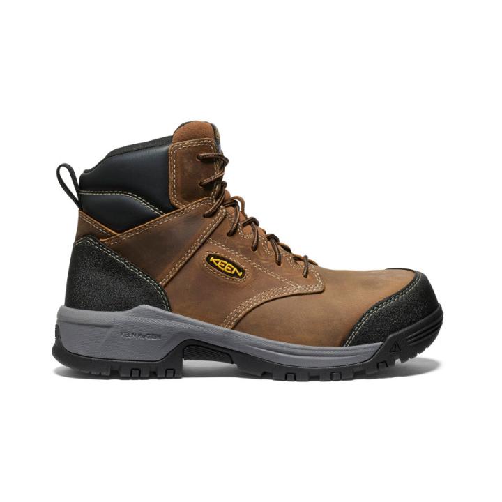 Evanston 6" ESD Carbon-Fiber Toe Leather Work Boot | Men KEEN Boots