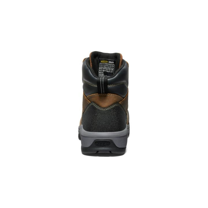 Evanston 6" ESD Carbon-Fiber Toe Leather Work Boot | Men KEEN Boots