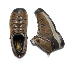 Flint II Boot (Soft Toe) Cascade Brown/Burnt Ochre | Men KEEN Boots