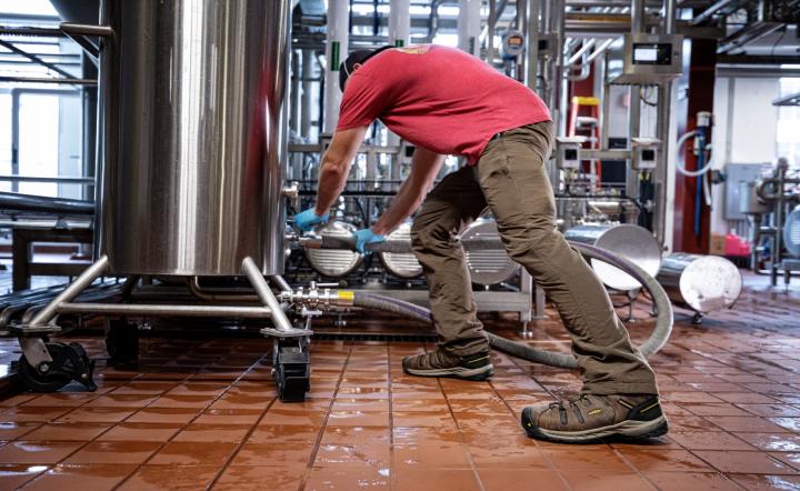 Flint II Boot (Steel Toe) Cascade Brown/Golden Rod | Men KEEN Boots