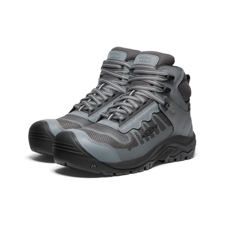 Grey Work Boots - Reno Mid KBF WP | Men KEEN Boots