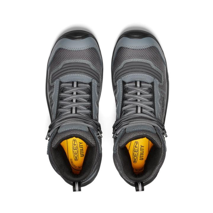 Grey Work Boots - Reno Mid KBF WP | Men KEEN Boots