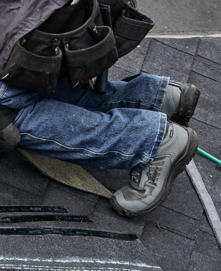 Grey Work Boots - Reno Mid KBF WP | Men KEEN Boots