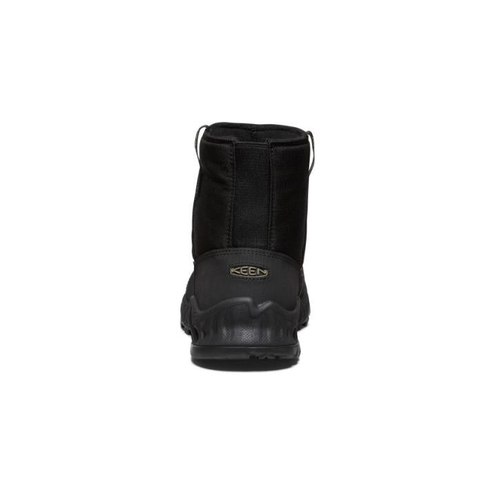 Hood NXIS Pull On Waterproof Black Boot | Men KEEN Boots