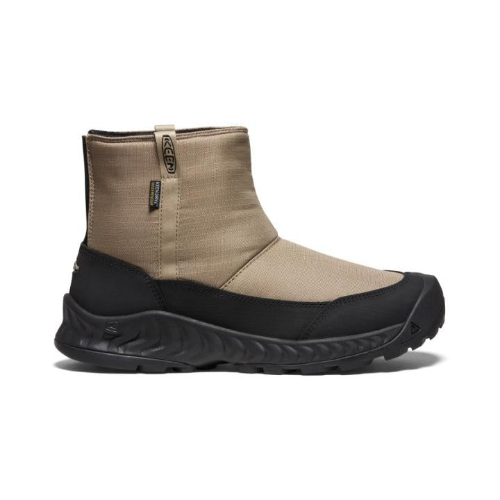 Hood NXIS Pull On Waterproof Brown Boot | Men KEEN Boots