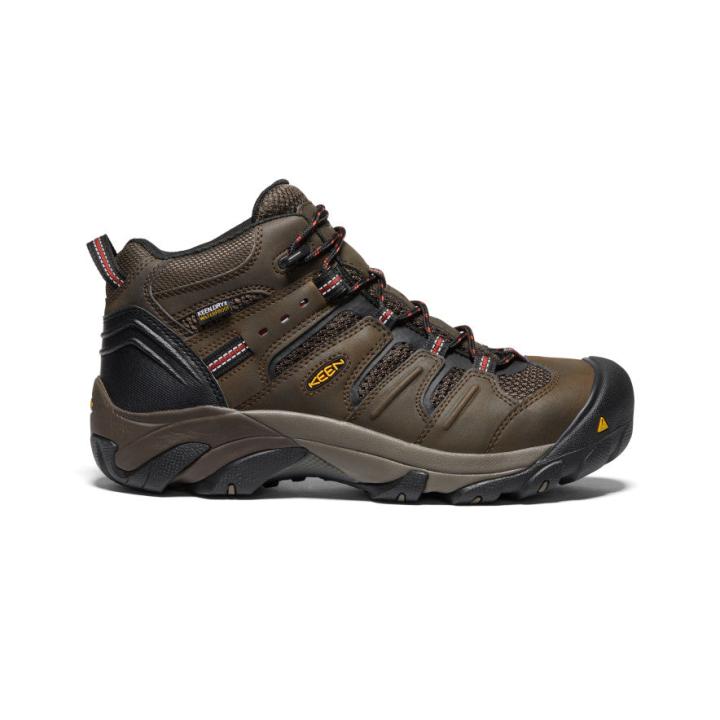 Lansing Waterproof Mid (Steel Toe) | Men KEEN Boots