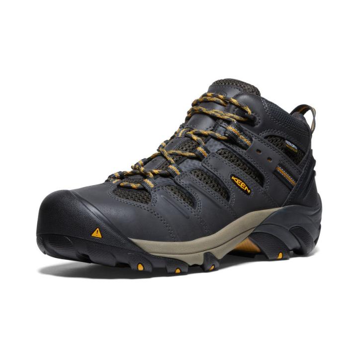 Lansing Waterproof Mid (Steel Toe) | Men KEEN Boots