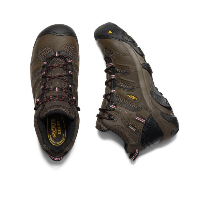 Lansing Waterproof Mid (Steel Toe) | Men KEEN Boots